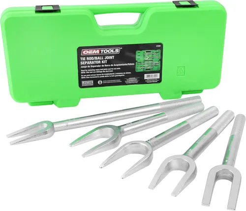 OEMTOOLS 37201 - Juego de herramientas de extracción de juntas esféricas de 5 piezas, juego de herramientas de extracción de barra de acoplamiento