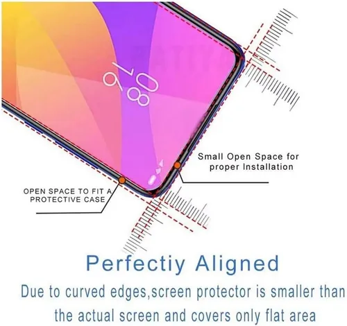 Miniatura 3 de ZXL Paquete de 2 protectores de pantalla compatibles con Huawei Y9 2018, vidrio templado, transparente, resistente a los arañazos, sin burbujas