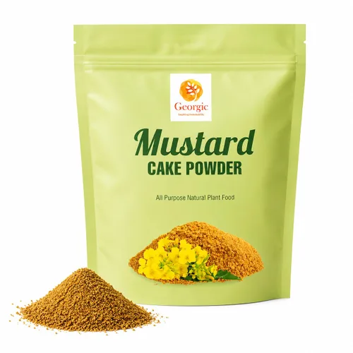 Polvo de pastel de aceite de mostaza, fertilizante natural multiusos para flores, verduras, hierbas, árboles frutales y plantas, alimentos naturales