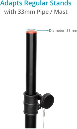 Miniatura 7 de PROAIM Brazo de horca de grúa de cámara de 9 pies para cardanes de 3 ejes, inclinación panorámica y cabezal fluido. para trípode con tubo de 1.299