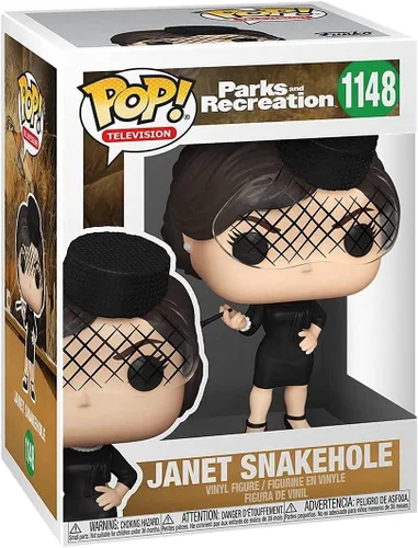 Miniatura 2 de Funko POP TV: Parks and Rec - Janet Snakehole, 3.75 pulgadas, multicolor (56169)