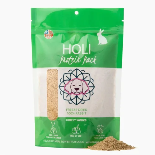 Miniatura 9 de HOLI Decoración de comida para perros de hígado de cordero – Decoración liofilizada para perro de hígado de cordero para alimentos secos – Un solo