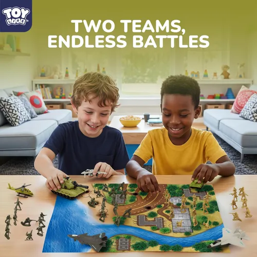 Miniatura 5 de TOY Life Army Men Playset (Mapa de aterrizaje de playa Set 2)