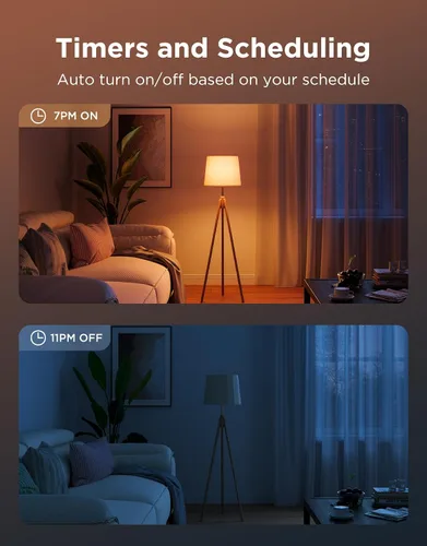 Miniatura 5 de Bombillas Inteligentes Govee BR30, Funciona con Matter, Alexa y Google Assistant, Bombilla LED, Bombillas de Luz de Inundación WiFi RGBWW que