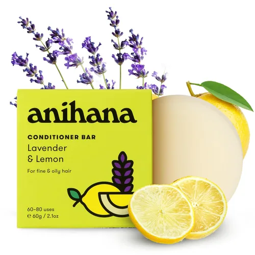 Miniatura 11 de ANIHANA Barra de champú y acondicionador para cabello normal normal, limpio, purificador, natural, aspecto y brillo saludables, sin parabenos