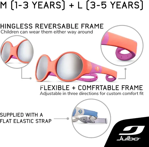Miniatura 4 de Julbo Loop L - Gafas de sol juveniles con lente Spectron (3-5 años)
