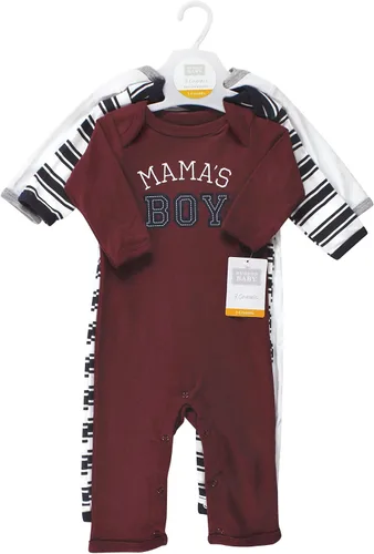Miniatura 2 de Hudson Baby - Enterizos de algodón para niñas bebés