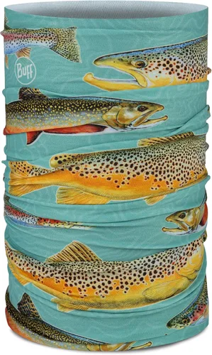 Miniatura 6 de BUFF CoolNet - Polaina de cuello UV, protección solar UPF 50, transpirable, versátil, máscara facial de secado rápido, diseños de pesca