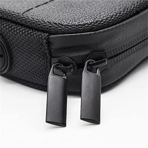 Miniatura 9 de Bolsa magnética para tanque de combustible para motocicleta, bolsillo con cremallera para teléfono celular