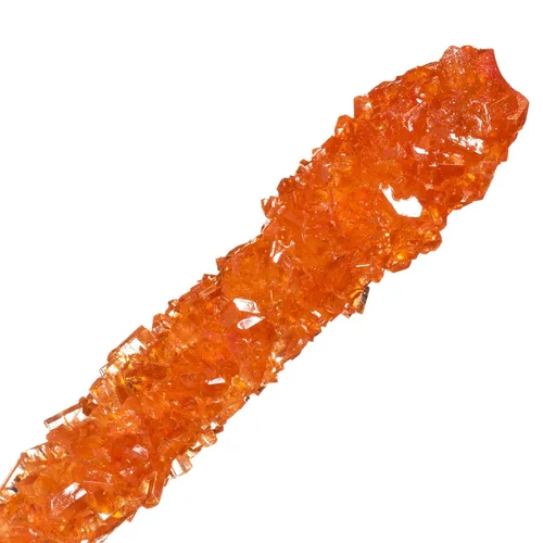Miniatura 5 de Palitos de azúcar de caramelo de naranja con sabor a naranja, 12 caramelos envueltos individualmente para fiestas
