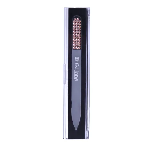 Miniatura 4 de Lima de uñas de cristal premium con estuche, limas de uñas de cristal profesional, juego de manicura perfecto para mujeres, hombres y niños, juego