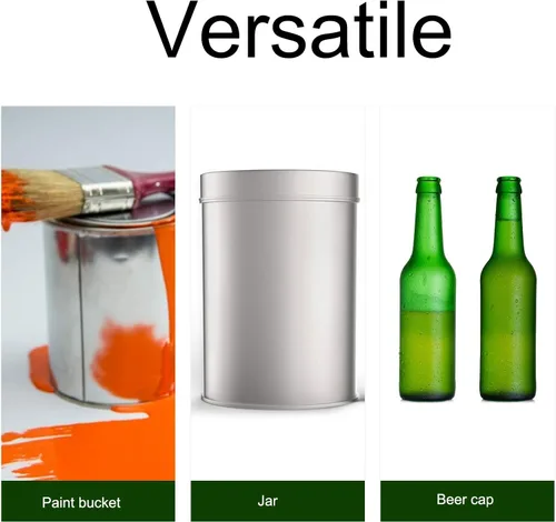 Miniatura 3 de Abrelatas de acero M10, 24 unidades, abridor de latas de pintura, resistente, multiusos, cubo de pintura, herramienta de abridor de tapa para tarro