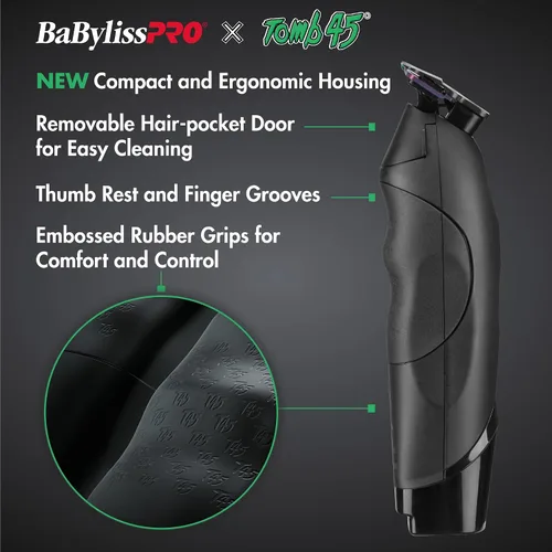 Miniatura 2 de BaBylissPRO x Tomb45 Recortadora de Pelo con Carga Inalámbrica para Hombres