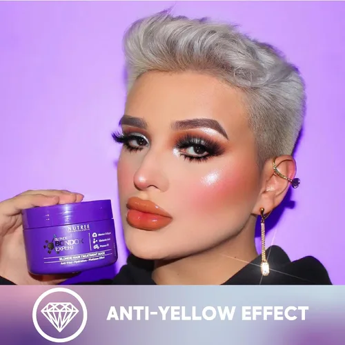 Miniatura 5 de MASCARILLA PARA EL CABELLO DAÑADO BLONDE BONDOX TRATAMIENTO DE 2.82 oz Máscara Activada Térmica para Cabello Frizzy Seco Sin formaldehído