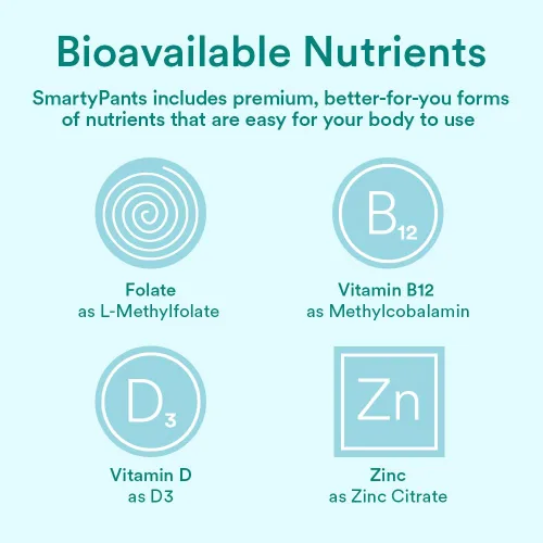 Miniatura 10 de SmartyPants Vitaminas prenatales para mujeres, gomitas multivitamínicas: aceite de pescado Omega 3 (EPA/DHA), biotina, metilfolato, vitamina D3, C