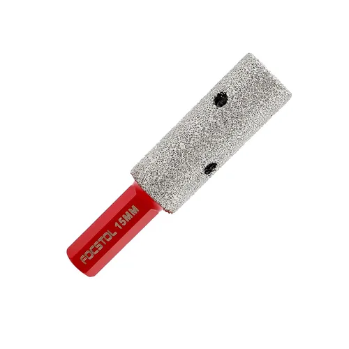 Miniatura 9 de FOCSTOL Broca de diamante para fresar dedos, broca de núcleo de 4/5 pulgadas (0.787 in) para agrandar molienda y bisel redondo agujeros existentes