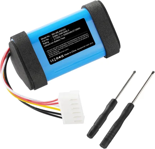 Reemplazo de batería 4J de carga de 10000 mAh compatible con Charge 4 JBLCHARGE4BLUAM Charge 4BLK ID998 1INR19/66-3 SUN-INTE-118 IY1068 ID998-B