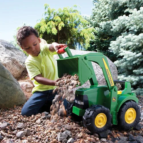 Miniatura 3 de John Deere TBEK35850 - Tractor grande de 21 pulgadas, color verde