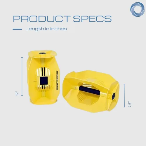 Miniatura 6 de Aquastrength Hydro-Tone - Sistema de ejercicio para piscina de cuerpo total Pesas de agua funcionales isocinéticas Construye músculo, fácil