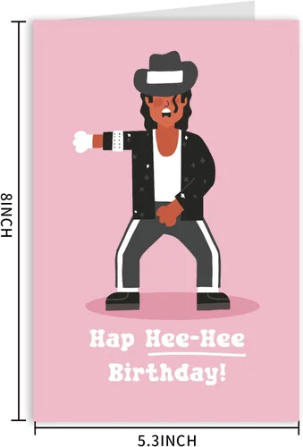 Miniatura 7 de Tarjetas de cumpleaños divertidas inspiradas para él, ella, hombres, mujeres, mercancía de regalo de hip hop para cumpleaños, pósters de bailarines