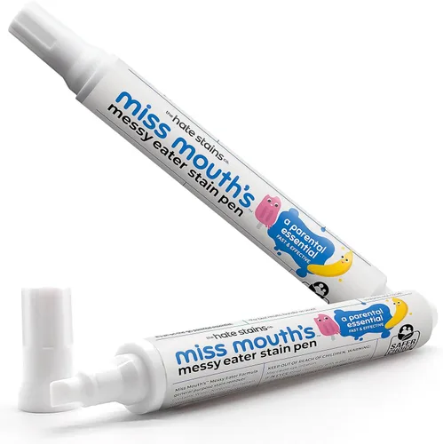 Miniatura 14 de Miss Mouth's Messy Eater Spray para tratar manchas – Removedor de manchas de 4 onzas – Productos esenciales para recién nacidos y bebés – Sin