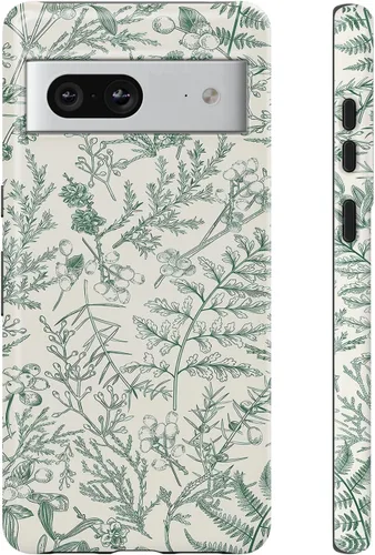 Miniatura 25 de Funda compatible con Google Pixel 7a, 2 en 1, delgada, resistente, híbrida, policarbonato duro, silicona suave, parachoques resistente