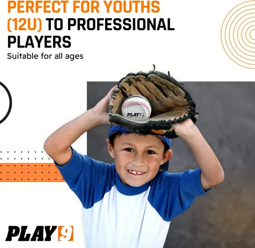 Miniatura 6 de Spinners de cuero de béisbol, entrenadores de giro de lanzamiento de béisbol