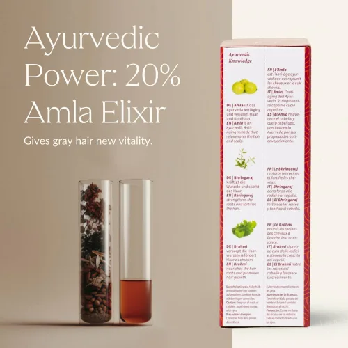Miniatura 5 de khadi Strong AMLA - Aceite para el cabello, 100% natural, herbal, vegano, promueve el crecimiento, previene la caída del cabello y las canas