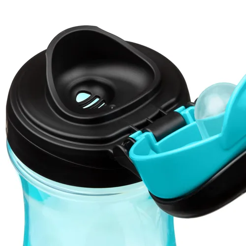 Miniatura 4 de Chicco My Tumbler Vaso para niños de 2 años en adelante, botella de agua a prueba de derrames cuando está cerrada con boquilla de flujo libre, asa