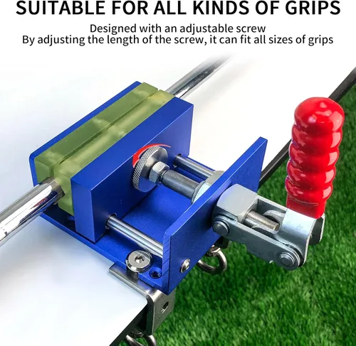 Miniatura 4 de Crestgolf Golf Repair Kit Drill-Free & Drill Installation for Regripping Golf Clubs, Inlcudes 13PCS Grip Tapes, Hook Knife, Solvent, Grip Tape