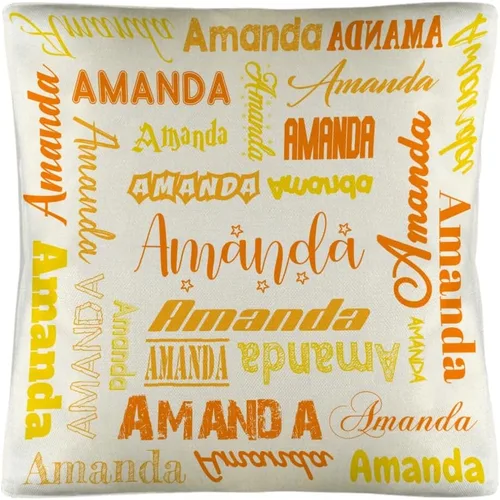Miniatura 6 de Funda de almohada personalizada con nombre, fundas de almohada de lino con nombre personalizado, funda de almohada personalizada con tu nombre