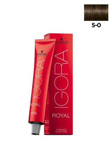 Miniatura 16 de Schwarzkopf - Tinte permanente para el cabello Igora Royal 6-88, rubio rojo extra oscuro, 2.1 onzas