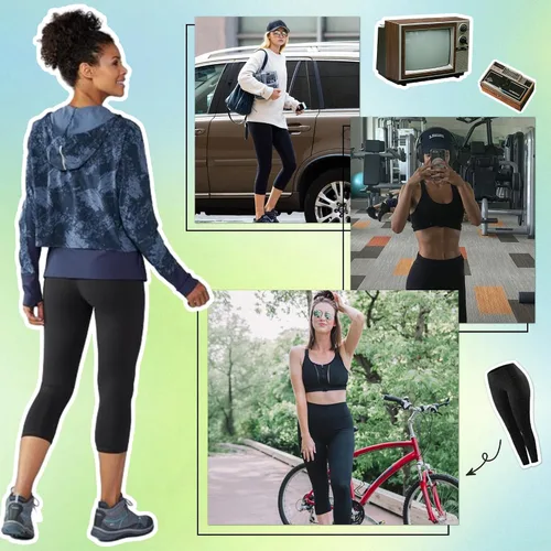 Miniatura 19 de NexiEpoch - Paquete de 4 leggings suaves para mujer, con bolsillos, control de abdomen y cintura alta, pantalones capri para yoga y ejercicio
