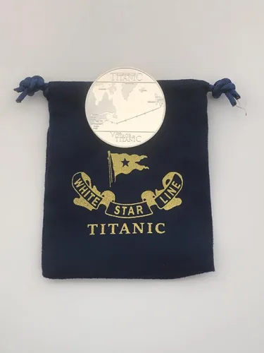 Miniatura 5 de Collar Titanic Corazón del Océano y Moneda Titanic