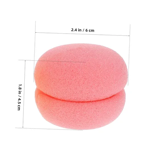 Miniatura 2 de Herramienta de peinado de esponja para rizar el cabello, 12 unidades, rizadores redondos para mujeres, rizadores de pelo para mujeres y niñas
