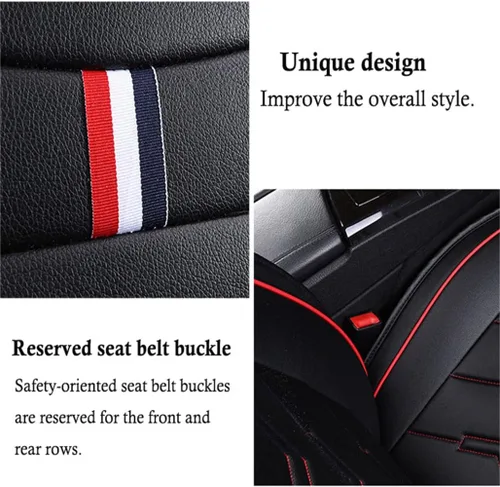 Miniatura 5 de Fundas de asiento de automóvil de lujo para BMW X1, X3, X4, X5, X6 (vehículos 2014), protectores de asiento delantero y trasero, cojín de asiento