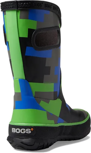 Miniatura 5 de BOGS Botas de lluvia unisex para niños, camuflaje (bebéniño pequeño)