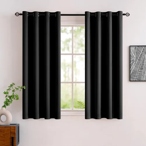 Miniatura 52 de MIULEE Cortinas opacas para dormitorio o sala de estar, juego de 2 paneles de cortina para ventana con aislamiento térmico y bloqueo de luz