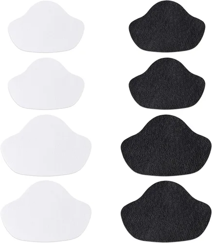 Kit de reparación de tacón de zapato, 4 pares, unisex