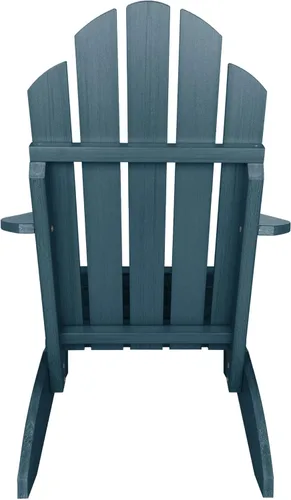 Miniatura 6 de Silla Highwood AD-CLAS1-ACE clásica, estilo Westport Adirondack, azul, (Nantucket Blue)