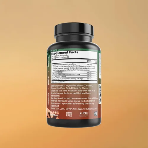 Miniatura 9 de EarthNutri Suplemento Energy + Focus – Aumento de energía y enfoque cerebral y memoria con PeakO2, AlphaSize, Cognizin, PurCaf, Teacrina, Acetil