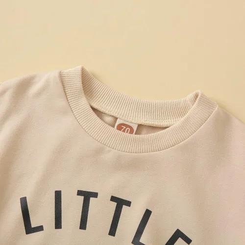 Miniatura 3 de Engofs Conjunto de sudadera de manga larga para bebé niño y niña, 2 piezas, sudadera de manga larga para otoño e invierno