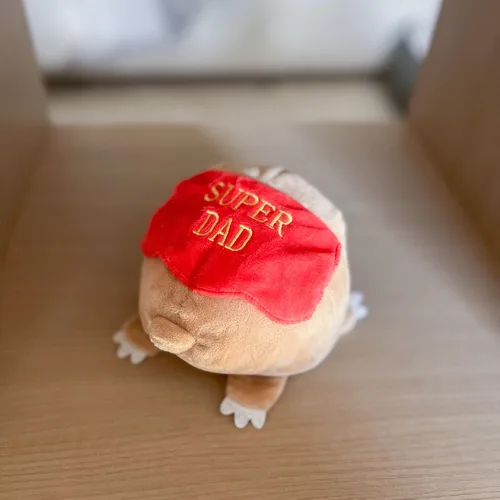 Miniatura 6 de TeeTurtle - El peluche reversible original de perezoso - Super Dad - Bonitos animales de peluche sensoriales que muestran tu estado de ánimo Super