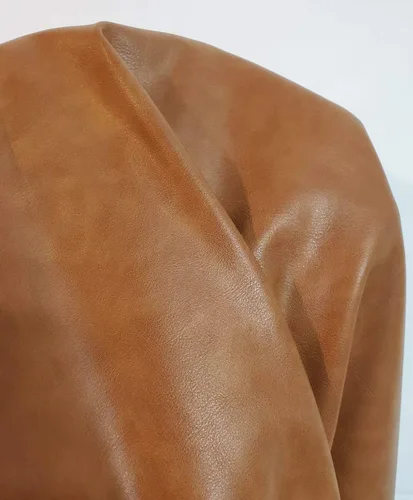 Miniatura 28 de NAT Leathers Muestras de colores marrones y tostados de nuestra piel sintética vegana por yarda, piel sintética 0.9 mm (5 cm de ancho x 5 cm)