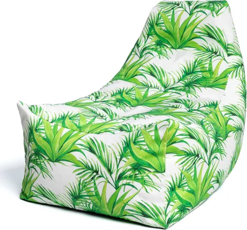 Miniatura 11 de Jaxx Juniper - Puf para exteriores, silla de patio y sala junto a la piscina, rayas blancas y negras