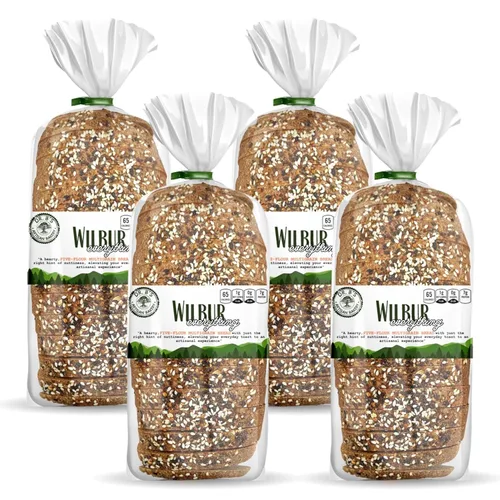 Miniatura 17 de Dr. B's Pan multigrano 1g de carbohidratos netos y 7g de proteína Bajo en calorías, vegano, sin azúcar Pan fresco, en rebanadas, keto y bajo