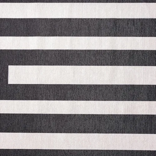 Miniatura 7 de Abani Parker Collection - Alfombra de área, diseño rectangular crema/negro, 4 x 6 pies, fácil de limpiar, duradera para niños y mascotas,