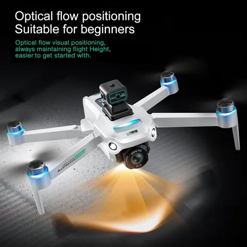 Miniatura 5 de Dron con cámara 4K, drones GPS HD para adultos, control remoto con pantalla, evitación de obstáculos, motor sin escobillas FPV, transmisión 5G, 2
