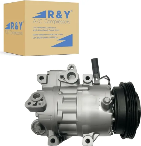 Compresor de CA RYC y embrague de A/C AEG307 (se adapta a Hyundai Elantra 2.0L 2007, 2008, 2009, 2010, 2011, 2012)