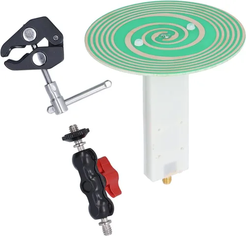 Miniatura 5 de Antena UWB R104 Antena de polarización circular de banda ultraancha 900MHz-7GHz Antena de banda ultraancha con soporte